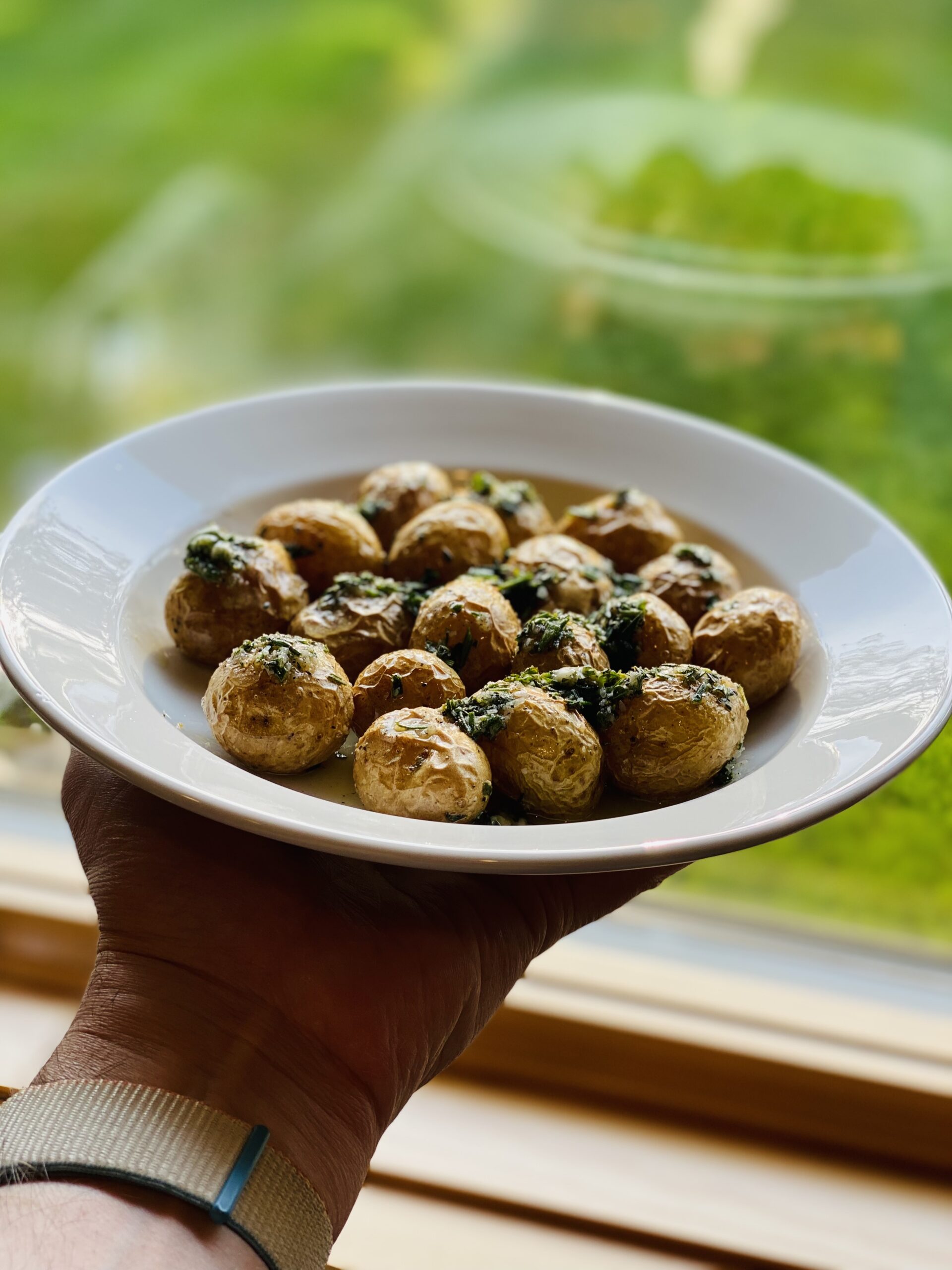 Herb Roasted Baby Potatoes